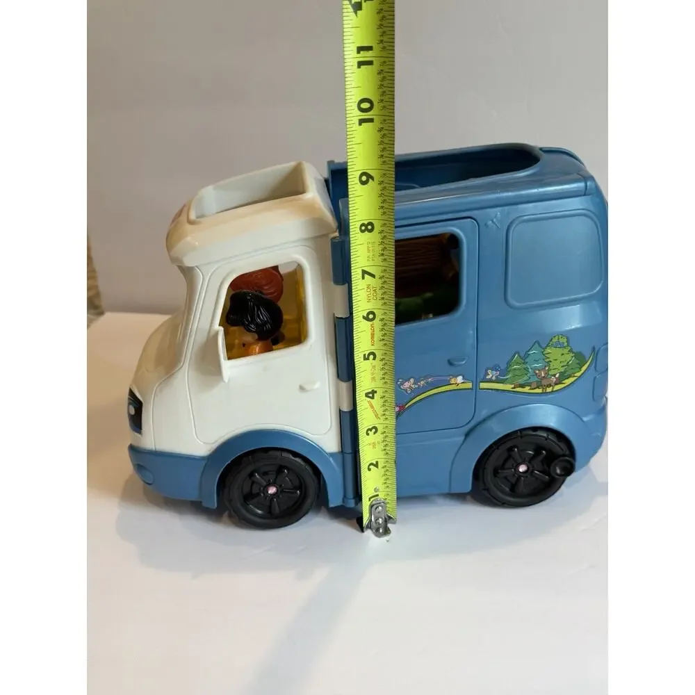 Fisher Price Little People Songs & Sounds Camper Camping Van With 2 People
